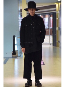 「bukht」｜「アイテム（デニムジャケット）」を使った、高橋 柊さん（メンズ・172cm）の夏コーディネート