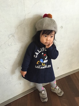 はるねこ☺︎さん(キッズ・80cm)の冬コーディネート