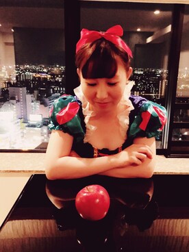 「ハロウィン」｜「アイテム（その他雑貨）」を使った、yuniさん（レディース・158cm）の秋コーディネート