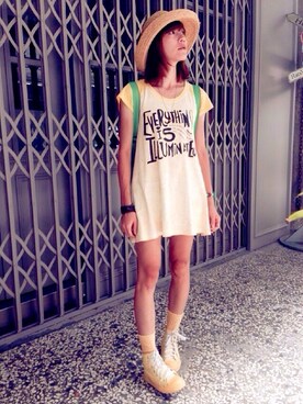 紅精琳さんのコーディネート