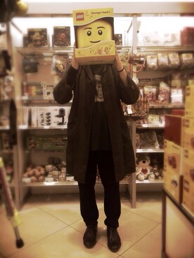 「LEGO（レゴ）のアイテム」を使った、OTさん（メンズ・177cm）の春コーディネート