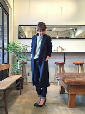 tuu.さん(レディース・150cm)の冬コーディネート
