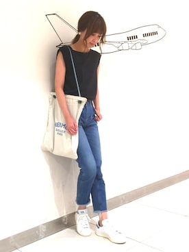 「Another Edition（アナザーエディション）のアイテム（アクセサリー）」を使った、MARIKOさん（レディース・168cm）の夏コーディネート