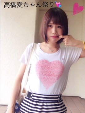 「高橋愛」｜「アイテム（その他）」を使った、Sioriさん（レディース・164cm）の夏コーディネート
