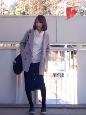Sioriさん（レディース・164cm）の冬コーディネート
