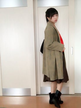 Sioriさん（レディース・165cm）の冬コーディネート