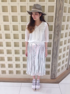 「AS KNOW AS」｜「アイテム（サンダル）」を使った、asamiさん（レディース・168cm）の春コーディネート