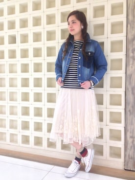 「AS KNOW AS」｜「アイテム（ジャケット/アウター）」を使った、asamiさん（レディース・168cm）の冬コーディネート