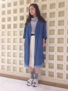 「AS KNOW AS」｜「アイテム（ジャケット/アウター）」を使った、asamiさん（レディース・168cm）の冬コーディネート