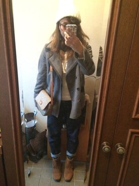 pipipiさん（レディース・154cm）の冬コーディネート