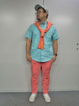 「PANTONE」｜しん83さん（メンズ・173cm）の秋コーディネート