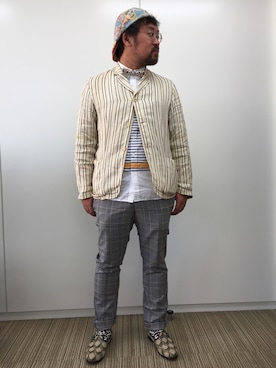 幾何学柄 のメンズ人気ファッションコーディネート Wear