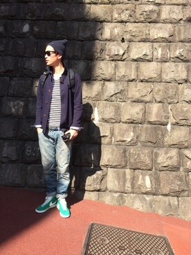 terugeさん（メンズ・178cm）の春コーディネート