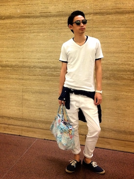 terugeさん（メンズ・178cm）の夏コーディネート