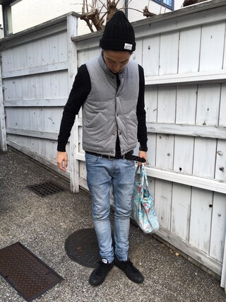 teruge is wearing CONVERSE "ALL STAR LOW"