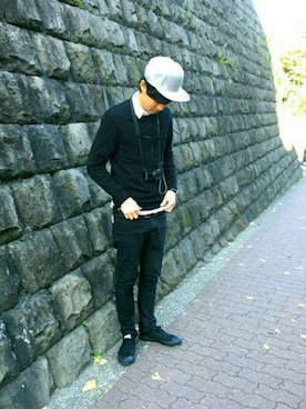 terugeさん（メンズ・178cm）の冬コーディネート