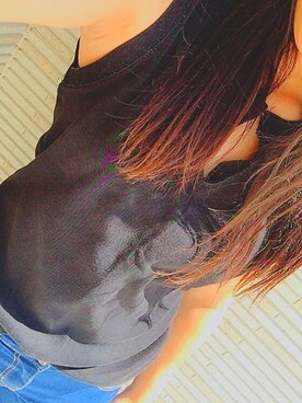 「アイテム（タンクトップ）」を使った、Nanami.Kさん（レディース・153cm）の夏コーディネート