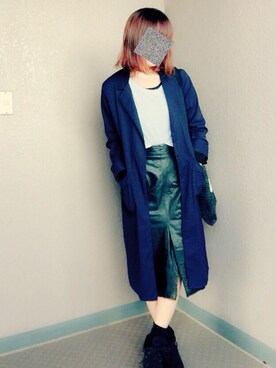 SHIZUKA KIYAMAさん(レディース・158cm)の秋コーディネート