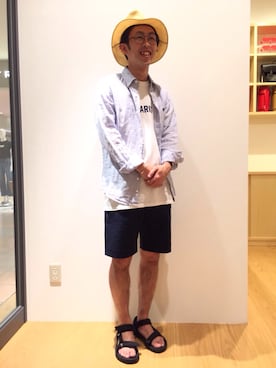 naoyakatoさん（メンズ・167cm）の夏コーディネート