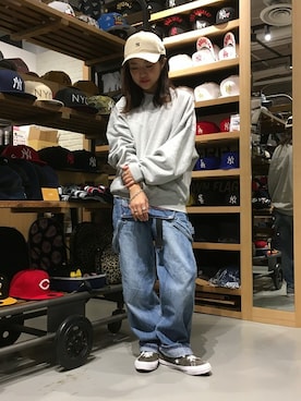 「9twenty」｜Sayaさん（レディース・155cm）の秋コーディネート