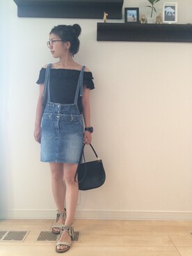 momoさん（レディース・157cm）の夏コーディネート