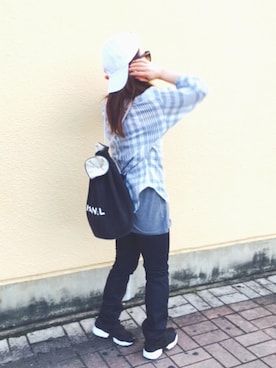 mさん（レディース・151cm）の夏コーディネート