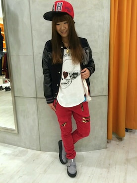 MiKiNAさん（レディース・154cm）の春コーディネート