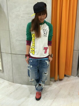 MiKiNAさん(レディース・154cm)の春コーディネート