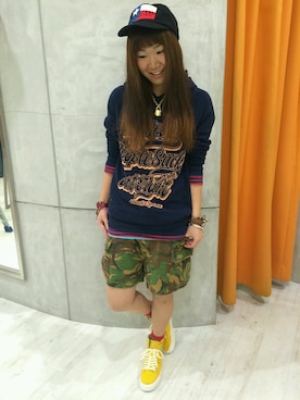 MiKiNAさん（レディース・154cm）の春コーディネート