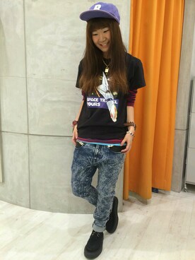 MiKiNAさん（レディース・154cm）の春コーディネート