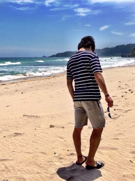 やまのうちさん（メンズ・180cm）の夏コーディネート