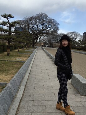 「ORIS（オリス）のアイテム（シューズ）」を使った、YiChin Liさん（レディース・159cm）の春コーディネート