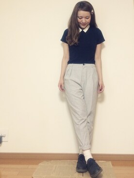 かほこ。さん（レディース・161cm）の夏コーディネート