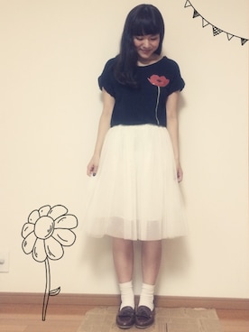 かほこ。さん(レディース・161cm)の夏コーディネート