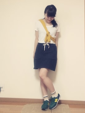 かほこ。さん（レディース・161cm）の夏コーディネート