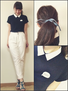 かほこ。さん（レディース・161cm）の秋コーディネート