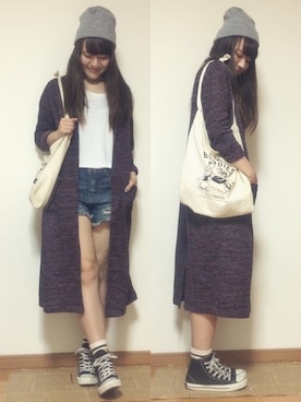「ZARA（ザラ）のアイテム（その他アウター）」を使った、かほこ。さん（レディース・161cm）の秋コーディネート