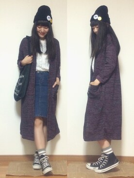 「ZARA（ザラ）のアイテム（その他アウター）」を使った、かほこ。さん（レディース・161cm）の秋コーディネート