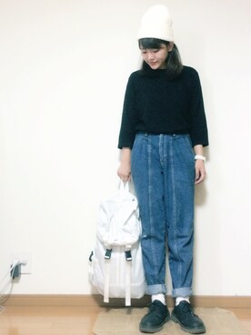 「DHOLIC（ディーホリック）のアイテム（その他シューズ）」を使った、かほこ。さん（レディース・161cm）の夏コーディネート