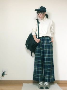 かほこ。さん（レディース・161cm）の秋コーディネート