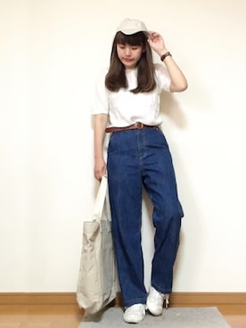 かほこ。さん（レディース・161cm）の夏コーディネート