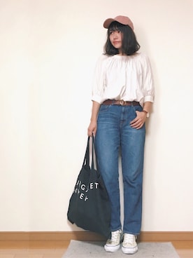 かほこ。さん(レディース・161cm)の秋コーディネート