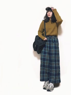 かほこ。さん（レディース・161cm）の秋コーディネート