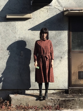 Yaeca ヤエカ のワンピース レッド系 を使った人気ファッションコーディネート Wear Yaeca ヤエカ のワンピース レッド系 を使った人気ファッションコーディネート Wear