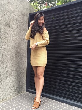 「Daniel Wellington」｜Rin Lawさん（レディース・158cm）の春コーディネート