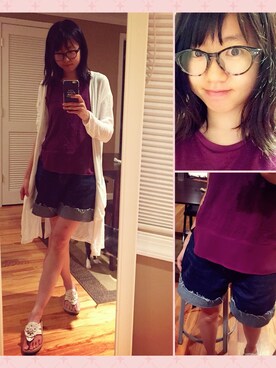 Lu Yangさん(レディース・160cm)の夏コーディネート