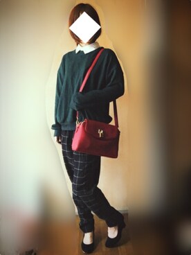 「Episode（エピソード）のアイテム」を使った、R.さん（レディース・155cm）の秋コーディネート