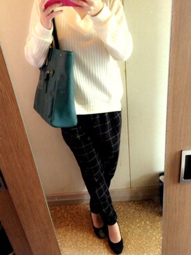 「Episode（エピソード）のアイテム」を使った、R.さん（レディース・155cm）の秋コーディネート