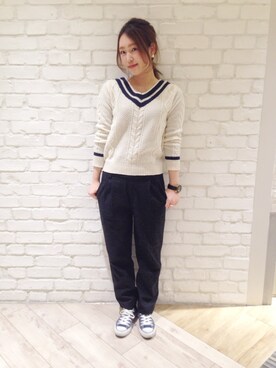 sayaさん（レディース・164cm）の冬コーディネート