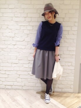 sayaさん（レディース・164cm）の冬コーディネート